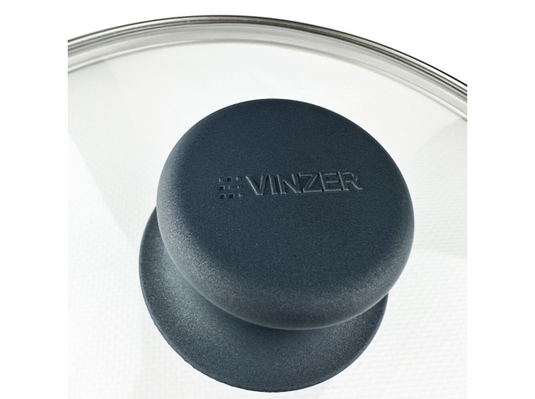 Кришка скляна 28 см Vinzer 50512 - зображення 4