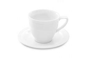 Чашка для кави Hotel, порцелянова, з блюдцем, 90 мл Berghoff  1690193