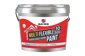 Байріс фарба гумова MULTI FLEXIBLE PAINT RAL 7024 ( графітова ), 1 кг