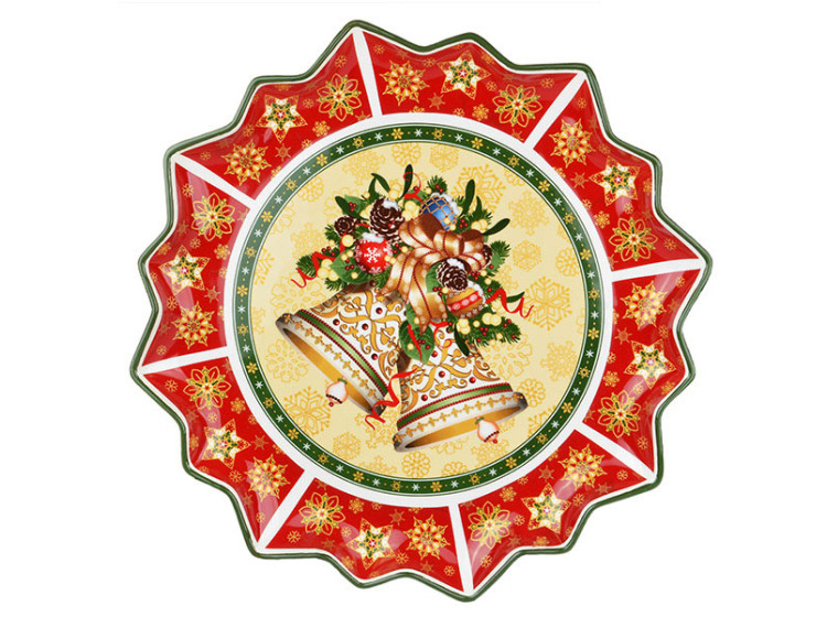 Блюдо "CHRISTMAS COLLECTION" Діам38 см 986-028 - зображення 1