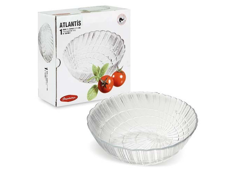 Атлантіс салатник 23см 1шт Pasabahce 10249 - зображення 1