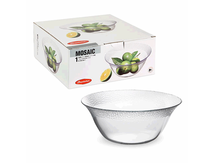 Мозаік салатник 23см 1шт Pasabahce 10298 - зображення 1