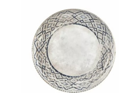 Тарілка 25 см, серія Rug By Bone (СК)  RUG-ZT-25-DZ