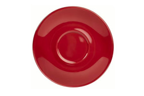 Блюдце 13,5 см червоне  Color Tea GenWare 182113R