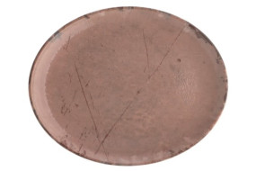 Блюдо овальне 28x22 см серія "Isabelle" декор "Stone Ginger" (СК) ISC3028-K0009