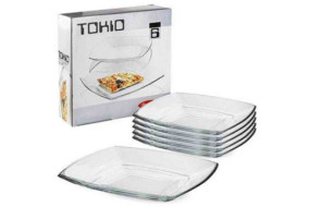 Токіо тарілка квадратна 26см 1шт Pasabahce 54087