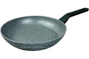 Сковорідка без кришки Oslo 24 см ,чорн ,литий алюміній  , Lurta LR-00124