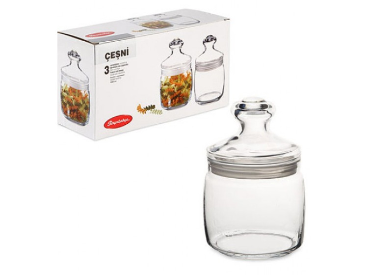 Чешні банка 500мл 1шт б\/уп. Pasabahce 97424 - зображення 1