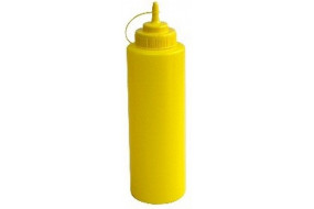 Пляшка для соусу 1025 мл жовта  510252
