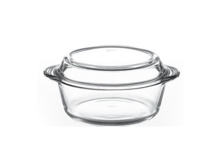 Боркам каструля з кришкою кругла 2л Pasabahce 59003 - зображення 1