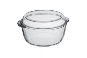 Боркам каструля з кришкою кругла 3л Pasabahce 59013