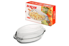 Боркам каструля з кришкою овальна 1,7л Pasabahce 59032