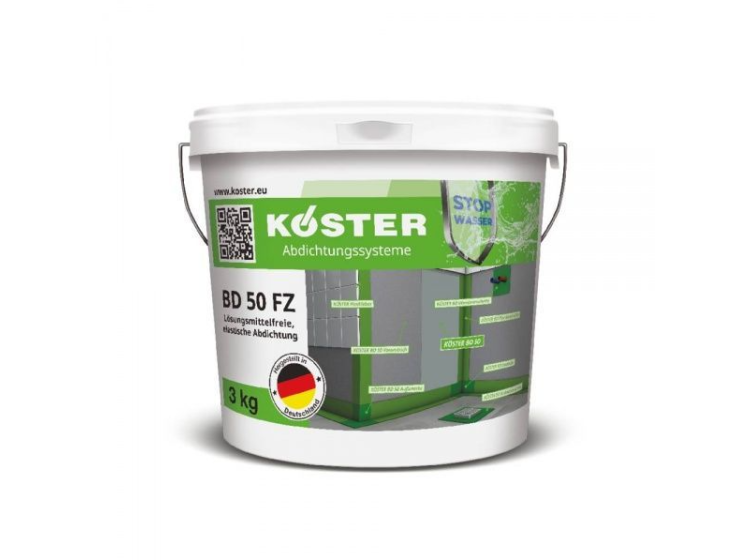 Рідка гідроізоляція KOESTER BD 50 FZ\/3кг - зображення 1