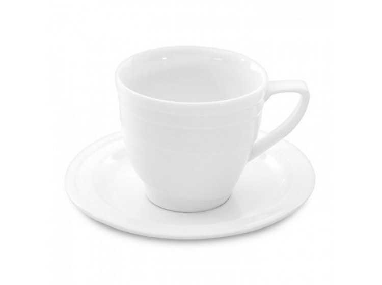 Чашка для сніданків Hotel, порцелянова, з блюдцем, 0,38 л Berghoff  1690209 - зображення 1