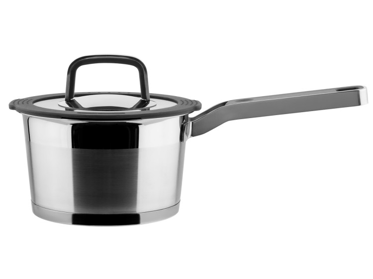 Сотейник з кришкою   Moderno 16 см 1,5л \/ Saucepan with lid VINZER 50070 - зображення 2