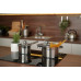 Сотейник з кришкою   Moderno 16 см 1,5л \/ Saucepan with lid VINZER 50070 - зображення 3
