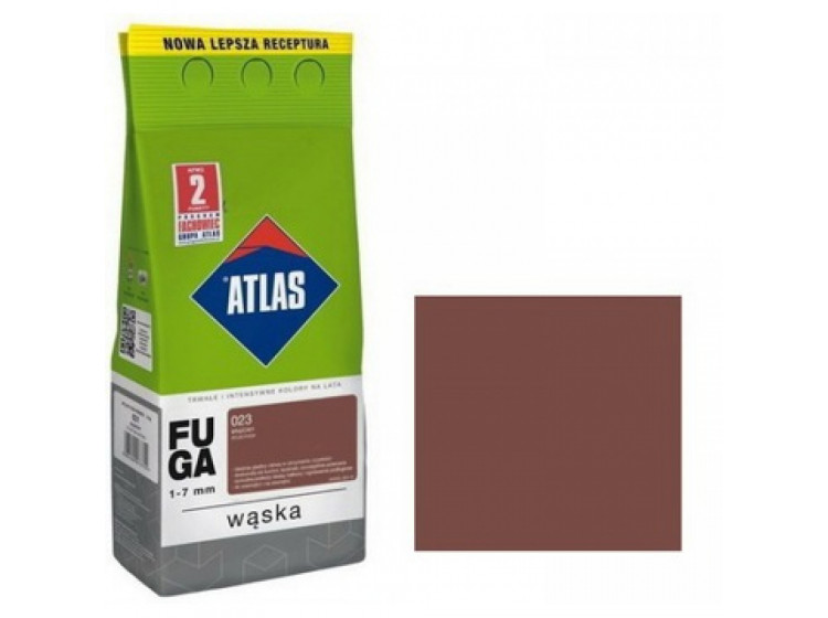 Фуга ATLAS (1-7mm) 023 коричневий 2кг - зображення 1