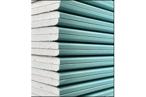 Гіпсокартон ГКВ вологостійкий 1,2м х 2,5м х 12,5мм // (А)  KNAUF НК