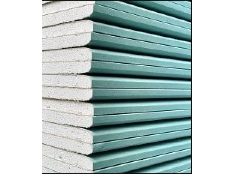 Гіпсокартон ГКВ вологостійкий 1,2м х 2,5м х 12,5мм \/\/ (А)  KNAUF НК - зображення 1