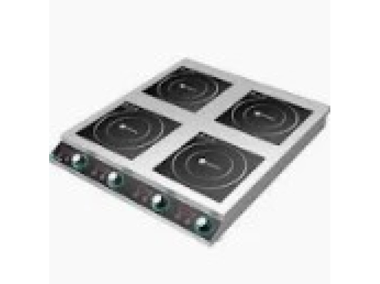 Плита індукційна 4-х конфор. 1400w HKN-ICF35D*4  (НП) - зображення 1