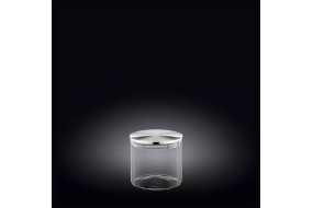 Thermo.Ємність скляна д-збер.з-метал.криш.10х10см,600мл Wilmax WL-888512