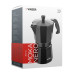 Кавоварка гейзерна 9 чаш. Moka Nero Vinzer 50396\/89396 - зображення 3