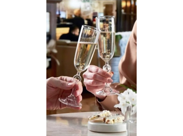 Набір 2 шт  Аморе  фужер для шампанського 150 мл (Р) 440313 - зображення 3