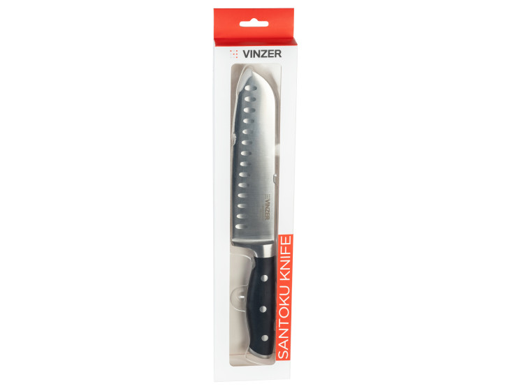 Ніж Santoku 17.8 см Vinzer 50282 - зображення 2
