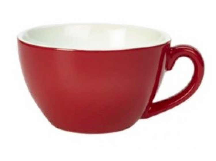 Чашка 250 мл, червона, Color Tea, GenWare (А-Г) 322125R - зображення 1
