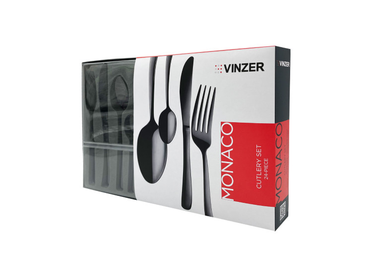 Набір столовий Monaco 24пр  Vinzer 50092 - зображення 6