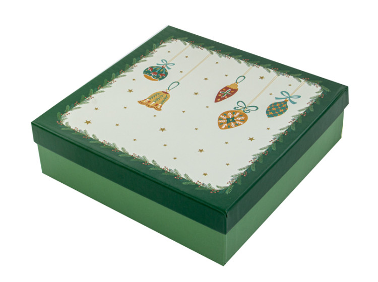 Набір тарілок "Green Christmas" 6 шт 19 см  (Ел-Д)\t\t\t\t\t\t\t\t\t\t\t 922-071 - зображення 2