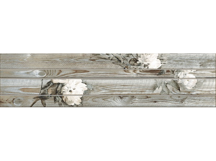 Пл. д\/підл. LOFT бордюр д\/підл. коричневий 15*50 (БН 104 032) - зображення 1