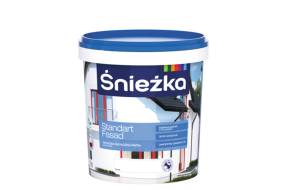 Фарба фасадна акрилова біла матова Sniezka STANDART 1л/1,2кг (Україна) (MOD)