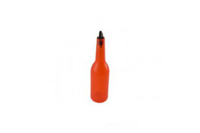 Пляшка для флейрінгу 750 мл, колір помаранчевий fluo F001R (СК)