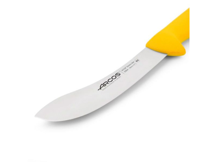 Ніж для підрізання шкури 190 мм жовтий Arcos 295400 - зображення 2