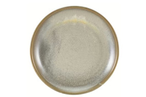 Тарілка кр. 27,5 см, Terra Porcelain Matt Grey GenWare CP-PMG27