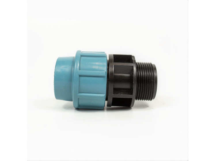 --- * Муфта ПЕ 20 Х 3\/4 РЗ (пласт.різб) - зображення 1