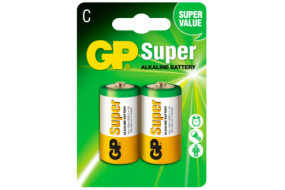 Батарейка Міні-бочка LR14 C GP SUPER ALKALINE 1.5V 14A-U2 лужна 1шт