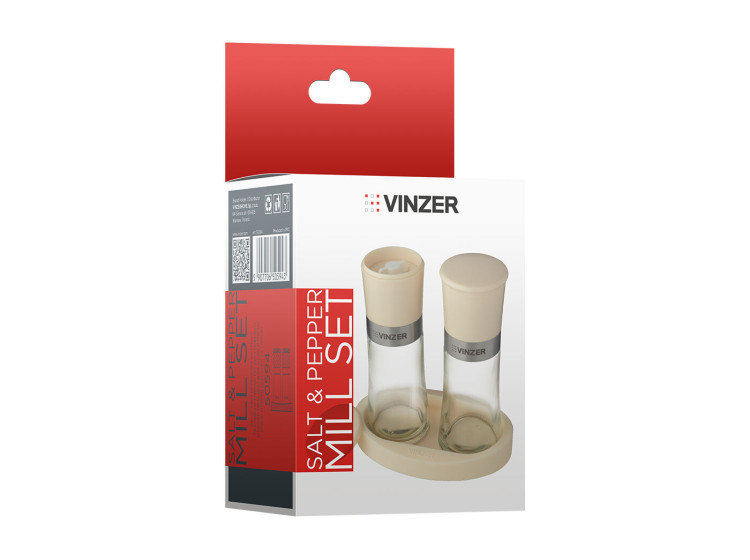 Набір млинів для солі та перцю Vinzer 50594 - зображення 3