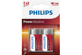 Батарейка Міні-бочка  PHILIPS LR14L2F/10 1.5V 1шт