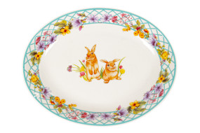 БЛЮДО "FUNNY BUNNY" 25х19х4,5СМ 985-176