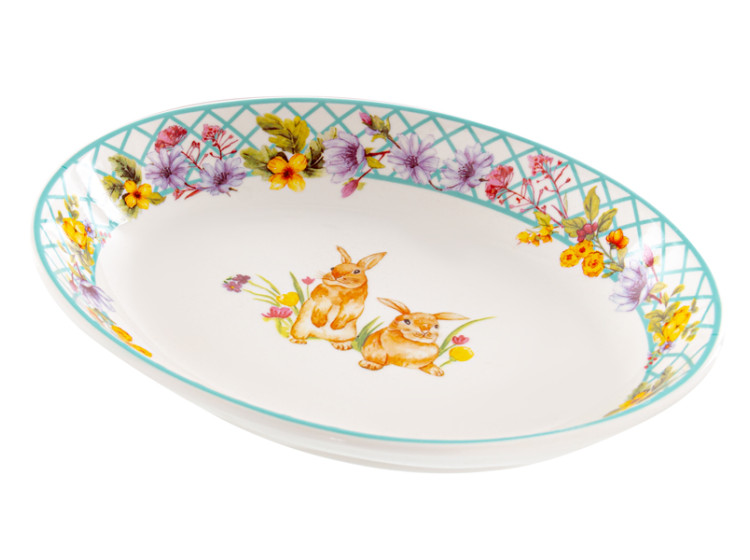 БЛЮДО "FUNNY BUNNY" 25х19х4,5СМ 985-176 - зображення 3