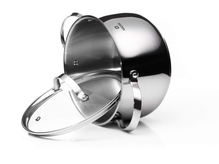 Каструля з кришкою Culinaire series 20 см 4л Vinzer 50167\/89167 - зображення 3