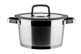 Кастрюля з кришкою   Moderno 20 см 3,2 л  VINZER  50073