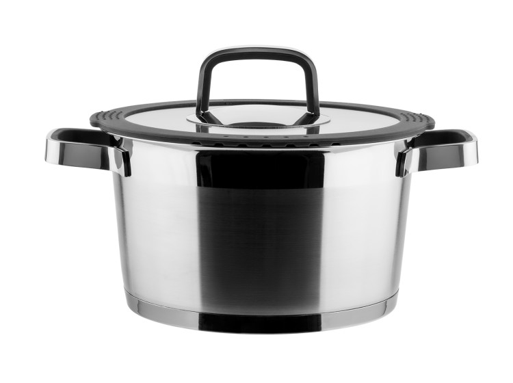 Кастрюля з кришкою   Moderno 20 см 3,2 л  VINZER  50073 - зображення 1