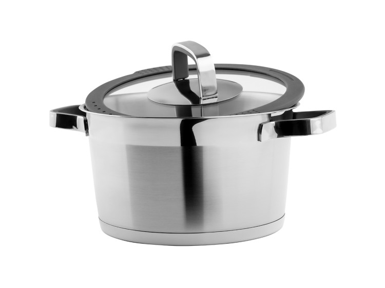 Кастрюля з кришкою   Moderno 20 см 3,2 л  VINZER  50073 - зображення 2