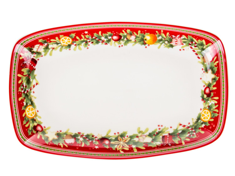 Блюдо "CHRISTMAS COLLECTION" 30*19см 986-121 - зображення 1