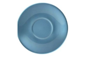 Блюдце 13,5 см блакитне. Color Tea GenWare (А-Г)  182113BL