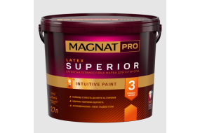 Фарба MAGNAT PRO ЛАТЕКС СУПЕРІОР 3 база A глибокоматова 2,7л