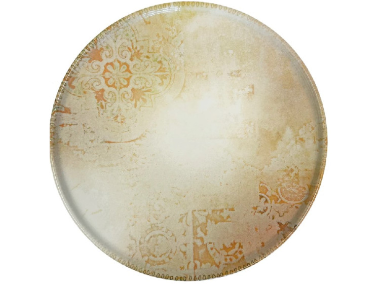 Тарілка кругла 26 см Optimo Loren Amber OPT2126-T0008 - зображення 1